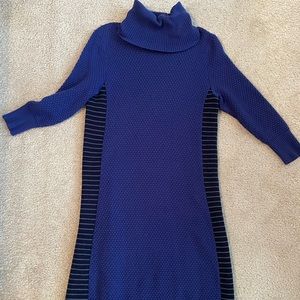 Althleta XL Blue turtleneck dress